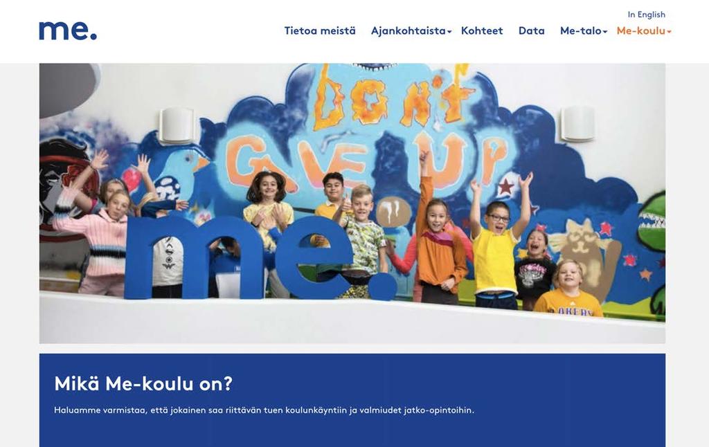 16 Viestinnän ohjeisto Kuvien käyttö Me-säätiön pelkistetty ilme saa väriä ja