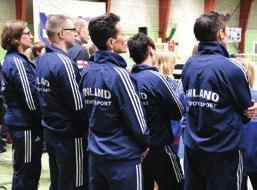 Isla Tuominen, Emma Yliskoski ja Sofia Jossfolk, kaikille EM-kultaa. Suomen maajoukkue saavutti kisoissa 10 EM-kultaa ja 2 EM-hopeaa.