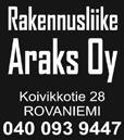 5268 773 Maakuntakatu 21, Rovaniemi (ma-to 9-16) Kuljetus Änkilä Pikkulantie 8, 85100 Kalajoki 0400 854 332 Rakennus Oy J.