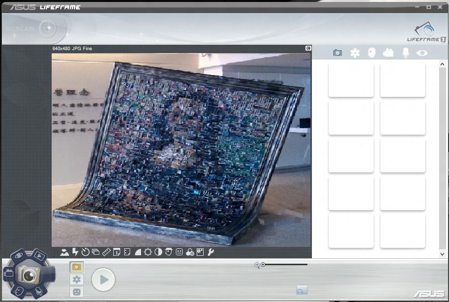 ASUS-sovellukset Life Frame Paranna web-kameratoimintoja Life Frame -sovelluksella.