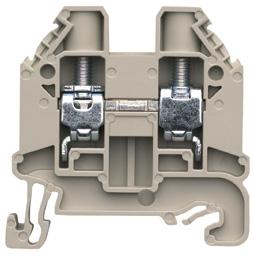 Wieland 5 10 mm² läpimenoliitin Sarja WT 10 ruuviliitäntä Voidaan asentaa TS35 DIN kiskoon Hyväksynnät DIN/VDE 0611, EN60947-7-1, ATEX 2114, EN50019/EN50014 Monipuoliset merkintä- ja lisätarvikkeet