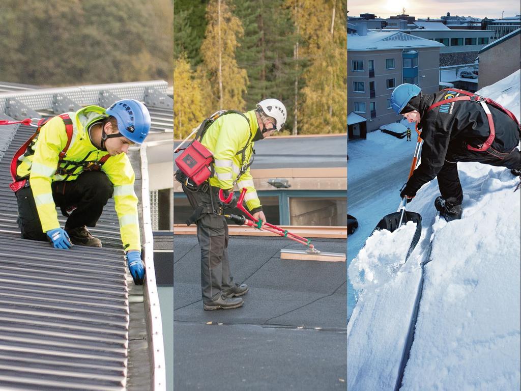 4. Katon ylläpito 25 vuodeksi Kattohuollot, tarkastukset ja