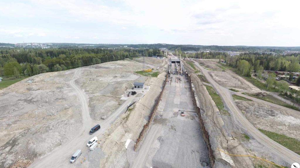 Patomäki Patomäen tunnelin ja teknisten