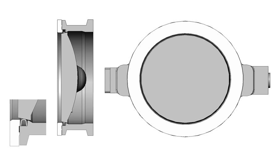 METSO RÄJÄYTYSKUV 26 10 18 16 29 30 1 28 27 19 12 14 15 20 9 42 24 44 25 14 2 3 11 13 DN 700-1400 4 DN 80-600 OSLUETTELO OSN NUMERO MÄÄRÄ OSN NIMI MTERILI 1 1 RUNKO Haponkestävä teräs 2 1 LIPPRENGS