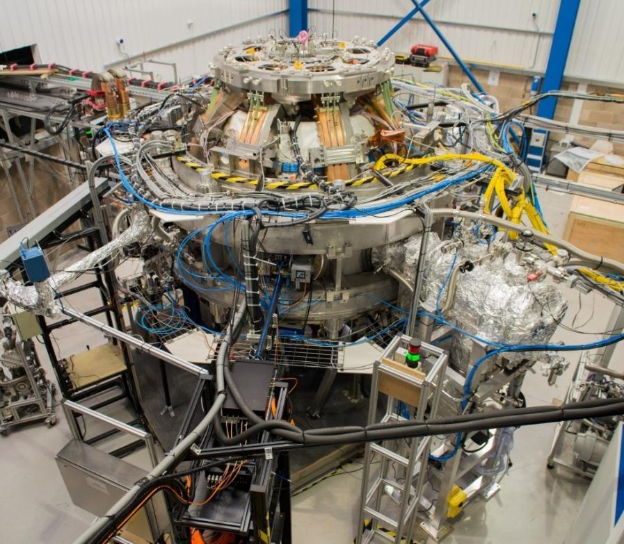 TE Approach: Modular fusion Pieni modulaarinen fuusioreaktori «HTS (*) magneetit mahdollistavat suuren magneettikentän Ł