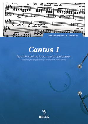 Sisältö: 109 yksinlaulua lauluäänelle ja pianolle Laajuus: 192 sivua, ruotsi, italia, saksa, englanti Sidonta: Pehmeäkantinen, kierresidottu Julkaisuvuosi: 2008 CANTUS 1 - Nuottikokoelma