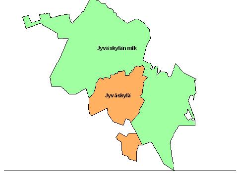 Jyväskylän kaupungin ja maalaiskunnan kuntajakoselvitys Korpilahden