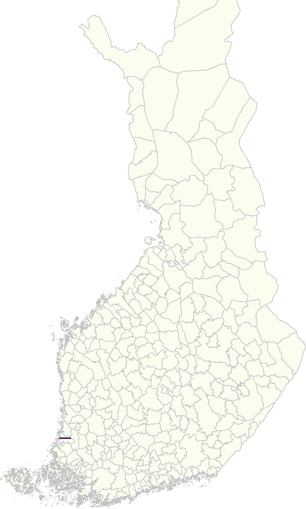 TRAFICOMIN TILASTOJULKAISU 17/2019 5 Kartta 1. Ulkomaan tavaraliikenne satamittain 2018 Karta 1. Utrikes godstrafik över enskilda hamnar 2018 Map 1.