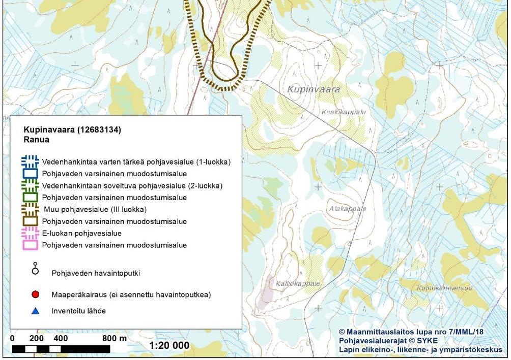 pohjavesialueen