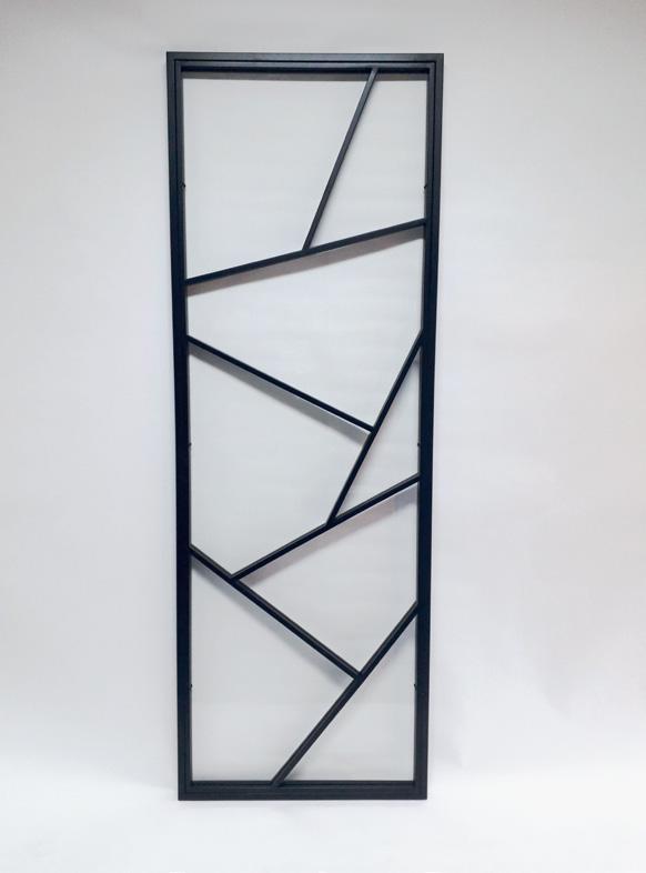 standard 990 SUIHKUSEINÄ mosaik Kiinteä suihkuseinä kirkkaalla lasilla ja geometrisillä