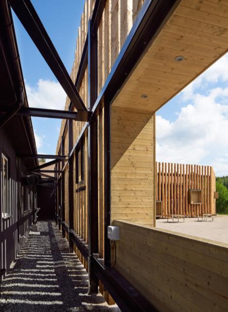 Muutosprosessi Projektin arkkitehdeiksi valittiin Bornstein Lyckefors Arkitekter, ja heidän tehtävänään oli sijoittaa rakennukseen tilat pysyville ja muuttuville näyttelyille, kirjastolle ja