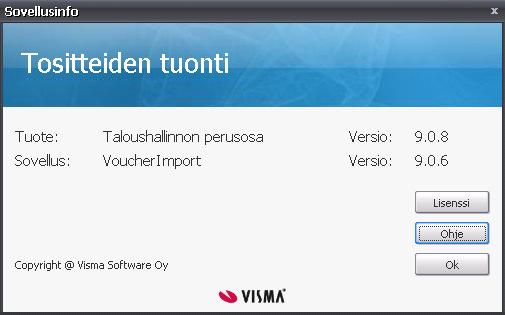 2.1.2 Suosikit Sovelluksen oikeanpuoleisinta saraketta painamalla (kaksoispainallus tai hiiren kakkosnappi) voit antaa sovellukselle tähden merkiksi siitä että se kuuluu