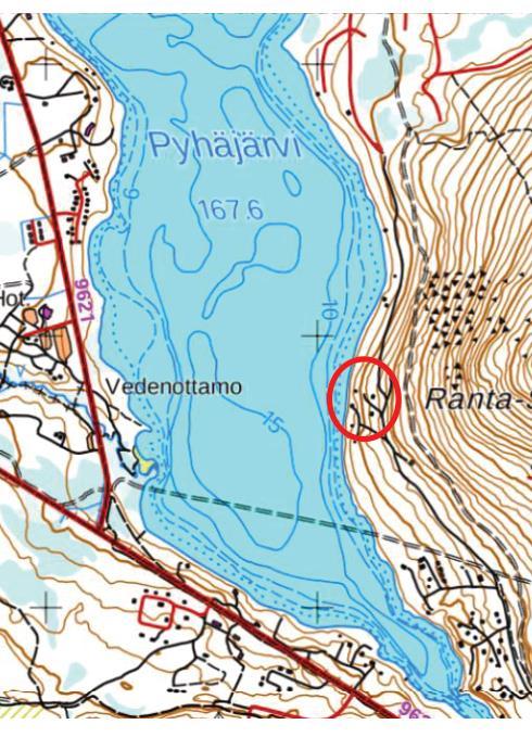 PELKOSENNIEMEN KUNTA ASEMAKAAVAN MUUTOS PYHÄTUNTURI / OSA-ALUE C SOUTAJAN RANNAN ALUE Pyhätunturin matkailualueella