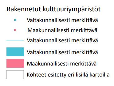 Nosto Consulting Oy 6 (25) tuurimaisemaa ja Tevaniemen keskusta on osoitettu maakunnallisesti merkittäväksi rakennetuksi kulttuuriympäristöksi.