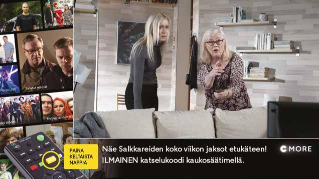 HYBRIDI-TV TARJOAA MAINOSTAJALLE UUSIA MAINONNAN MUOTOJA: 1 SWITCH-IN: MULLISTAVA TAPA TAVOITTAA KAIKKI KANAVALLE TULIJAT Kova lupaus - miten se on mahdollista?