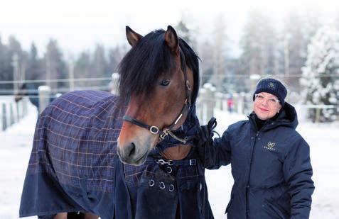 Suomenkielisestä palvelusta vastaava Sirkku Korkiamäki tiedustelee usein kysyjältä aluksi perustietoja hevosesta sekä analyysitulosta ruokintaan käytetystä heinästä.