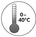 Käytettävissä oleva täyttötilavuus noin 5 l. Korkein sallittu käyttöpaine noin 2,5 bar.