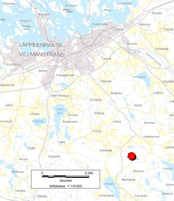 2 (13) Hakemus sisältää maa-ainesten ottosuunnitelman ja sen liitteinä ottoalueen nykytilanteen, lopputilanteen ja leikkaukset A, B ja C (päätöksen liitteenä). 5.