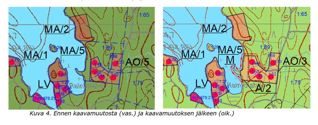 Rakennuslautakunta 11.6.2019 6 Rak.ltk 11.6.2019 34 Kaavaluonnos on ollut nähtävillä 10.4.-26.4.2019. Kaavaluonnoksesta annettiin 5 lausuntoa.