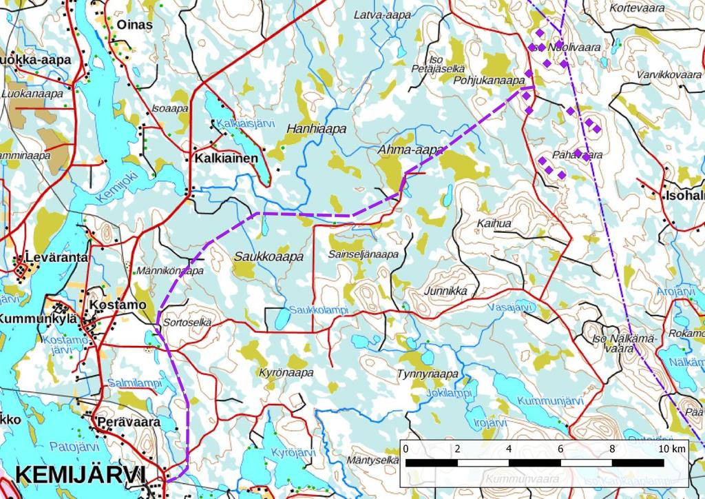 2 1 Johdanto Tämä luontoselvitys on tehty wpd Finland Oy:n tilauksesta. Raportin tarkoitus on täydentää AVI:n antamaa lausuntoa 18.2.2018 (LAPELY/1667/2015).