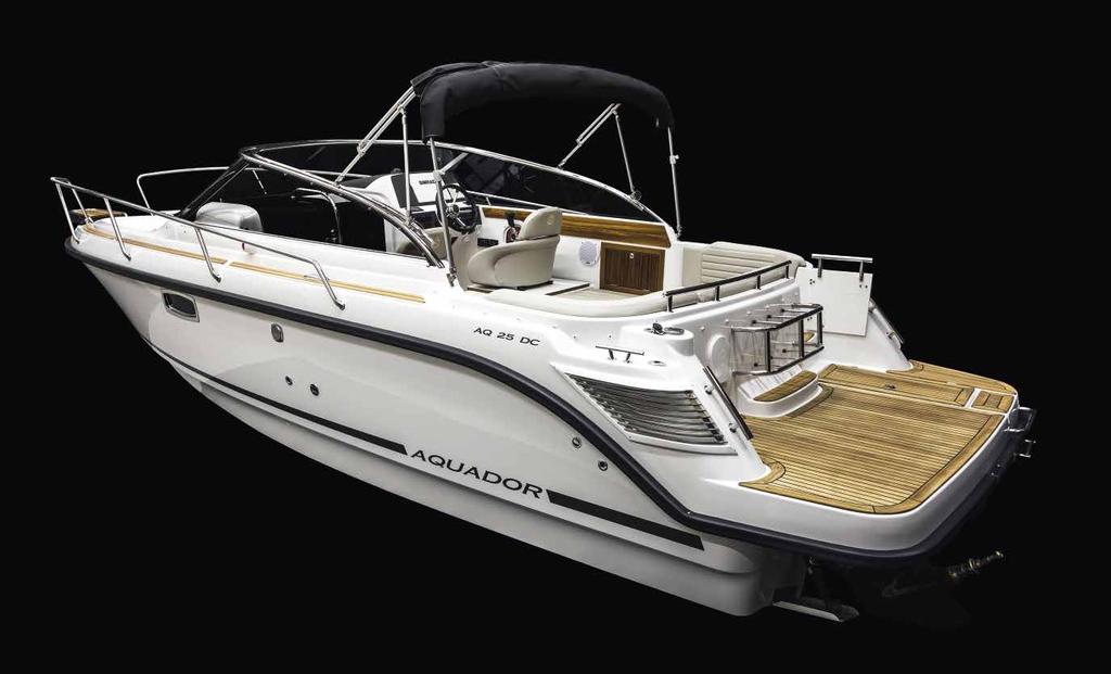 AQUADOR 25 DC MERCURY MERCRUISER 4.5L-250 SEACORE DTS, BRAVO 3.