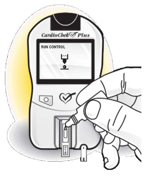 Kontrollinesteet Kontrollitesti: Avaa kontrollipakkaus Jos käytät eglu testiluskaa, annostele sen kontrollineste ensin Pudota kaksi