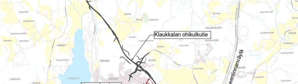 Raportti 2/14 1 Johdanto 1.1 Suunnittelun lähtökohdat ja tavoitteet Klaukkalaan Luhtajoen itäpuolelle laaditaan Luhtajoentie-Havumäentie -asemakaava.