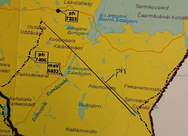 126 Paliskunnan laidunkiertoaita Uusipää-Suorsapää tulisi lisätä kartalle ph 7405 -merkintään. Lisätään maakuntakaavaan esitetty laidunkiertoja työaita.