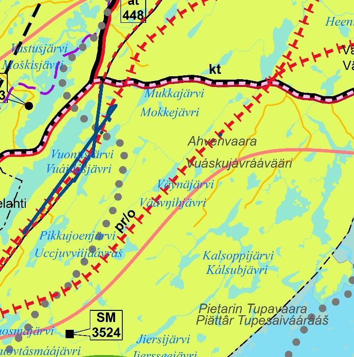 Selvitetään ohjeellisten/vaihtoehtoisten ratalinjausten osoittamista. Mielipide #68 1.