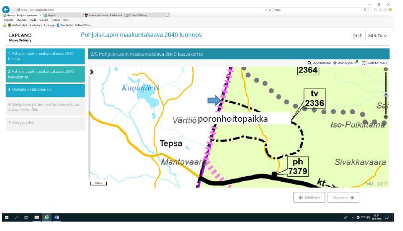 342 alueella olevaa valtion maata ei saa käyttää sillä tavoin, että siitä aiheutuu huomattavaa haittaa poronhoidolle.