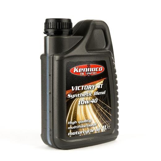 KENNOCO VICTORY 4T 10W-40 SYNTHETIC MOTOR OIL MOOTTORIPYÖRIIN MODERNI SYNTEETTINEN MOOTTORIÖLJY Victory 4T 10W-40 on kehitetty voitelemaan moottorit korkeissa käyttölämpötiloissa ja paineissa.