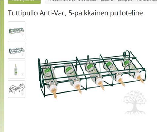 pysäyttää letkujen toiminnan Maitopiika on toiminnaltaan vastaava.