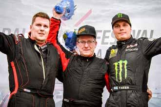 SM-pisteet 2018 SuperCar 1. Ari Perkiömäki RaaUA Ford Fiesta 123 2. Mikko Ikonen HyUA Saab 9-3 Aero 116 3. Riku Tahko PoSUA Mini Cooper WRC 113 4. Jukka Lautamäki JaMoKe Skoda Fabia WRC 111 5.