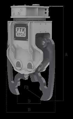 HP-BETONILEIKKURIT 1,5-30 t OMINAISUUDET pienempi polttoaineenkulutus nopeampi työkierto kevyt, mutta kestävä HARDOX-rakenne HP BOOSTER (paineenkorotusventtiili) hydraulisylinterissä (HP02, HP04,