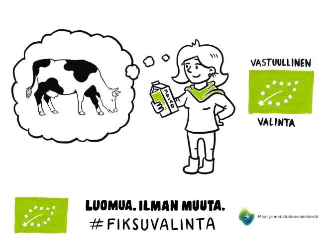 #fiksuvalinta kampanja Kampanjan kokonaisnäkyvyys 167 500 näyttökertaa ja 2700 reaktiota