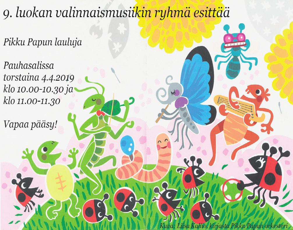 Tavallisten bändi- ja koulusoittimien lisäksi kokoonpanosta löytyvät muun muassa sello, viulu ja huilu. Kappaleita alettiin harjoitella jo syksyllä ja nyt niitä on saatu kasaan jo useita.