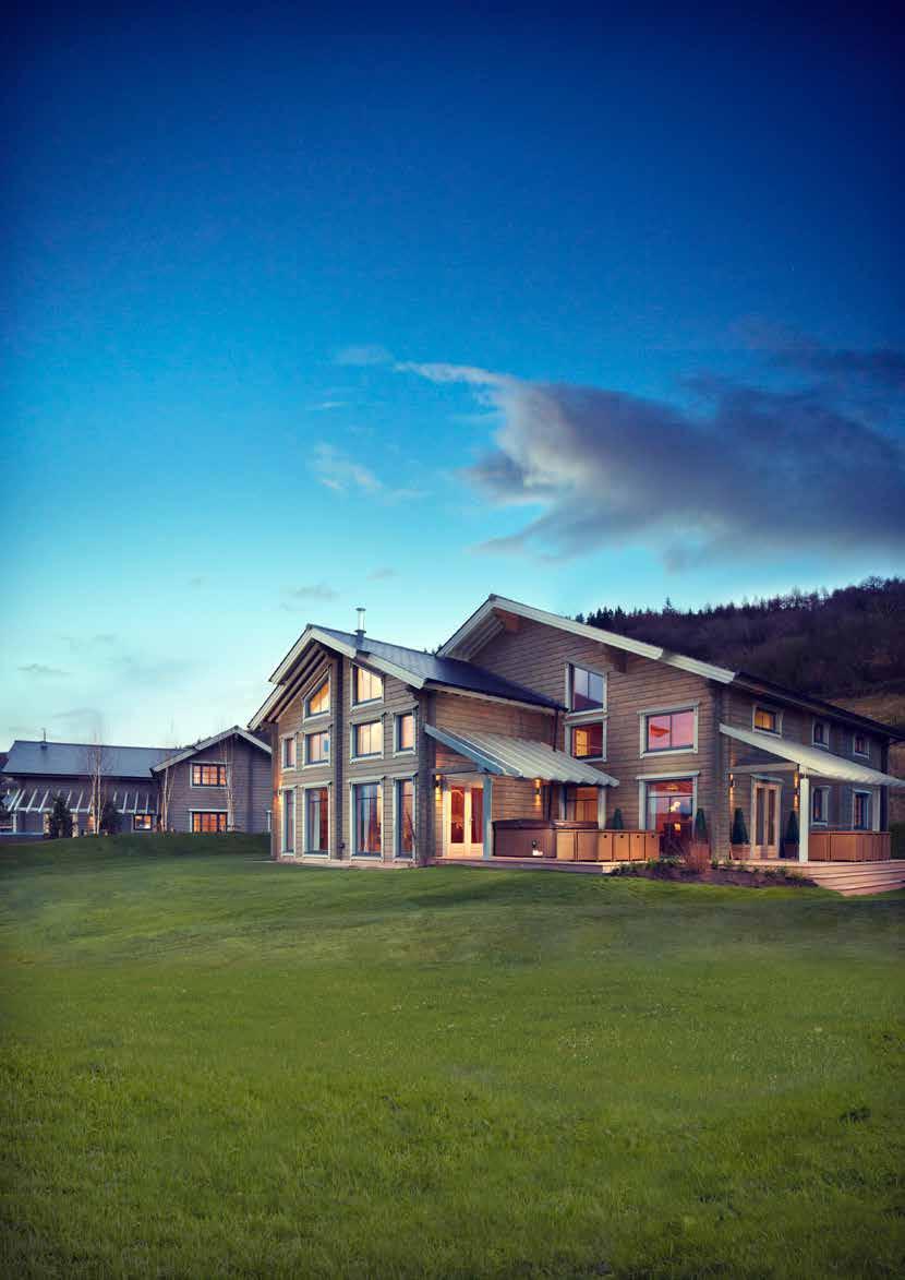 We carefully evaluated how to broaden our offering at Celtic Manor Resort. During this research we became impressed of the health and wellness aspects the Honkarakenne constructions offer.