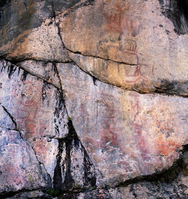 37 Astuvansalmen kalliomaalaukset Mikkeli / Arto