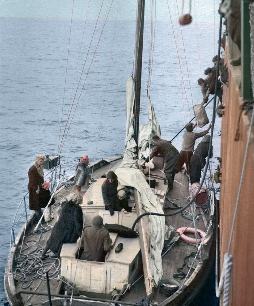 Yhdysvaltalaisen sotalaivan John P. Grayn tapaaminen tuli Erman kannalta kriittisellä hetkellä.