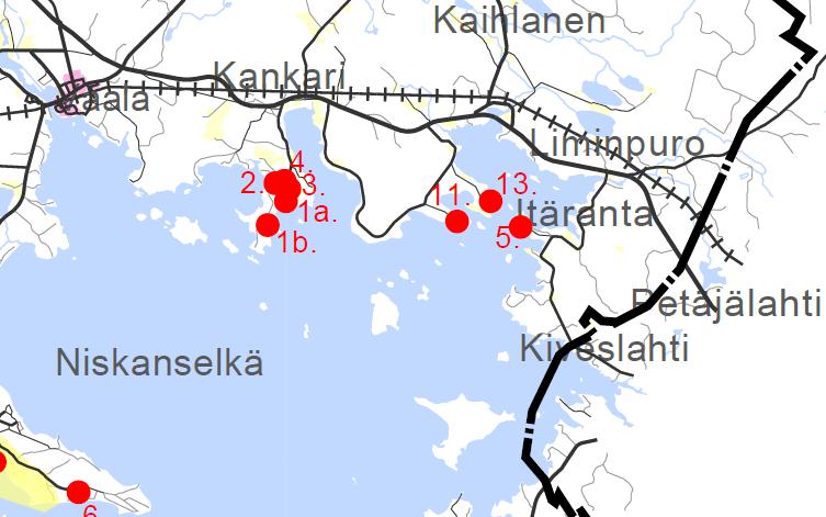 3.1.2 Maisema Alueella ei ole valtakunnallisesti tai maakunnallisesti arvokkaita maisema-alueita.