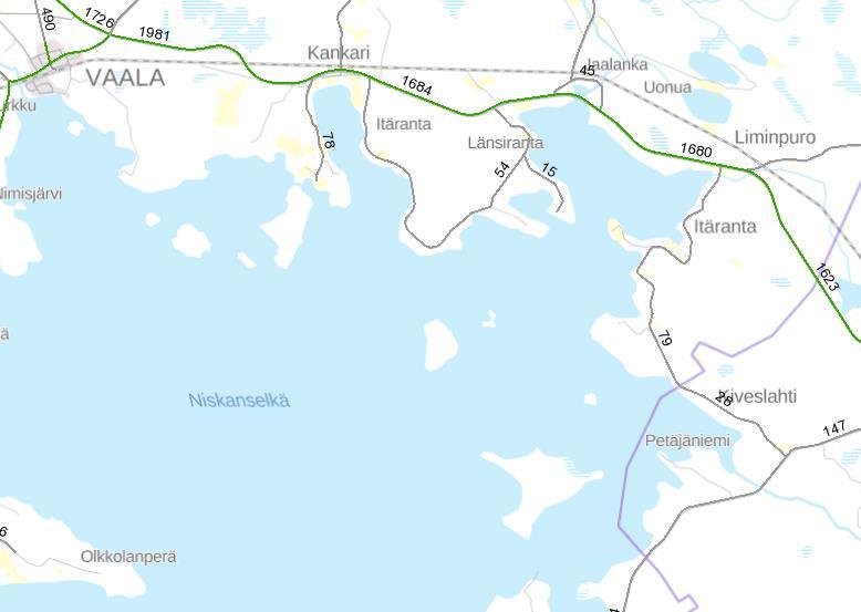 - Honkasen saari, ajoittamaton, kivirakenteet, kiukaat, mahdollinen muinaisjäännös (1000031287) - Lapinkalliot, ajoittamaton, maarakenteet, kuopat, mahdollinen muinaisjäännös (1000002521) - Vuokko,