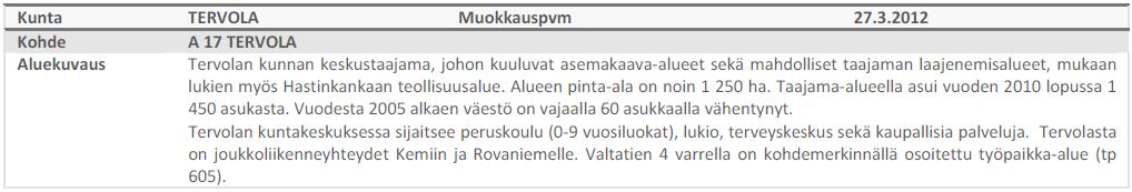 Kaavamuutosalueelta on Jurvanojan ympäristö merkitty tulva-alueeksi. Yleiskaavassa moottorikelkkareitti on osoitettu kulkemaan kaavamuutosalueen pohjoispuolitse maakuntakaavasta poiketen.