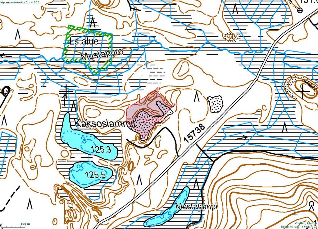 3 (16) 2 Alueen sijainti ja lupatilanne Kaksoslammen sora-alue sijaitsee Joensuun kaupungin Aittovaaran kylässä Destia Oy:n omistamalla Sora-aitta (167-434-7-25) -kiinteistöllä.