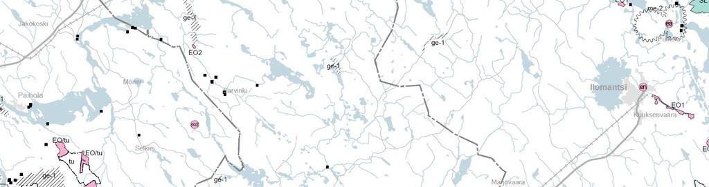 vaiheesta; Kaksoslammen sora-alueen kaavamerkinnät Pohjois-Karjalan maakuntakaavan 2. ja 3. vaiheessa (2.