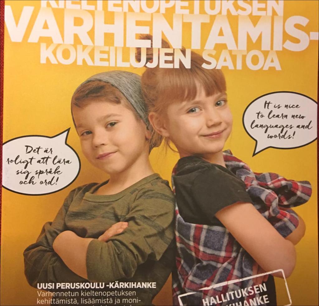 Varhentamisen kielten kärkihanke 2017-2019 https://www.oph. fi/kehittamishank keet/kieltenkarkih anke http://julkaisut.