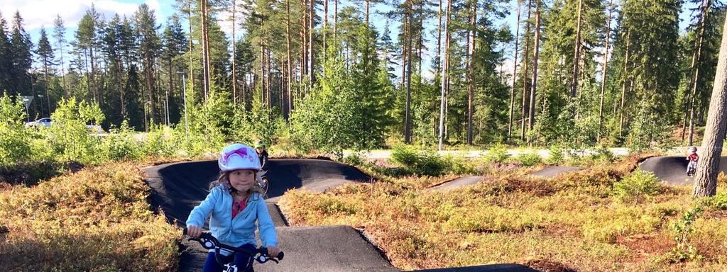 1 (5) PUMPTRACK- RATA SAVELA TRAIL IT PUMPTRACK- RADAT Pumptrack- rata on lähiliikuntapaikka, jossa liikkumisen aloittaminen on helppoa.