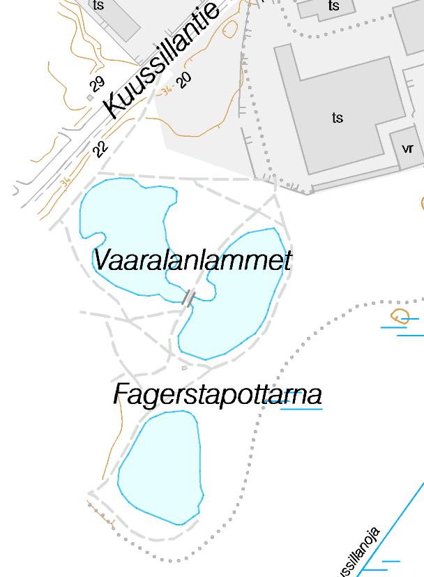 Vaaralanlammet Vaaralan lammet ovat vanhoihin hiekkakuoppiin muodostuneita lampia, joista yksi