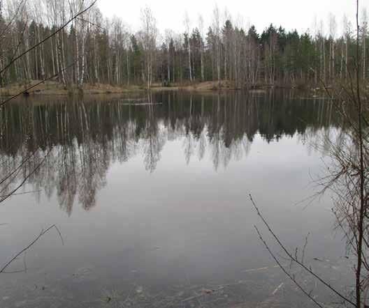 Lampien eteläpuolelle sijoittuu Slåttmossenin luonnonsuojelualue.