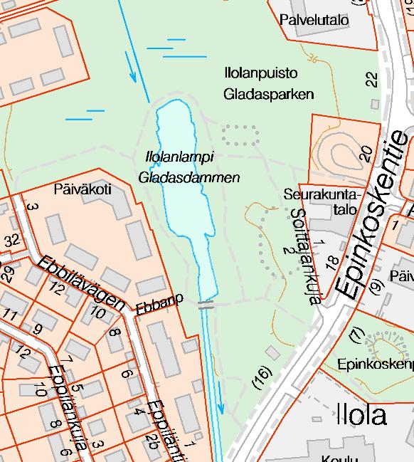 Ilolanlampi Ilolanlammessa ei ole kuin muutamia tavallisia sammakoita,