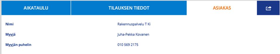 VEHO ONLINE - TIEDOKSI Asiakas välilehdeltä näet ajoneuvon myyneen